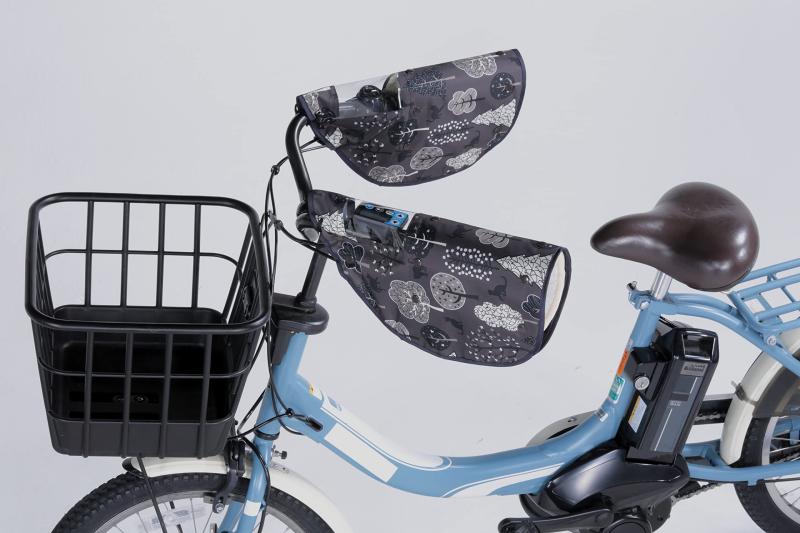 川住製作所 自転車 オリジナルハンドルカバー NET-102D キャットナイト