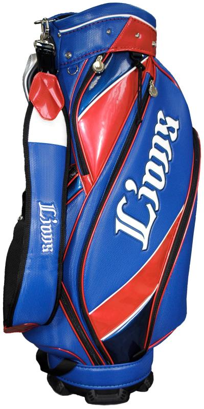 レザックス(LEZAX) 埼玉西武ライオンズ 9.5型キャディバッグ ネイビー SLCB-2437サイズ:9.5型(47インチ対応)素材:合成皮革重量:3.8kg