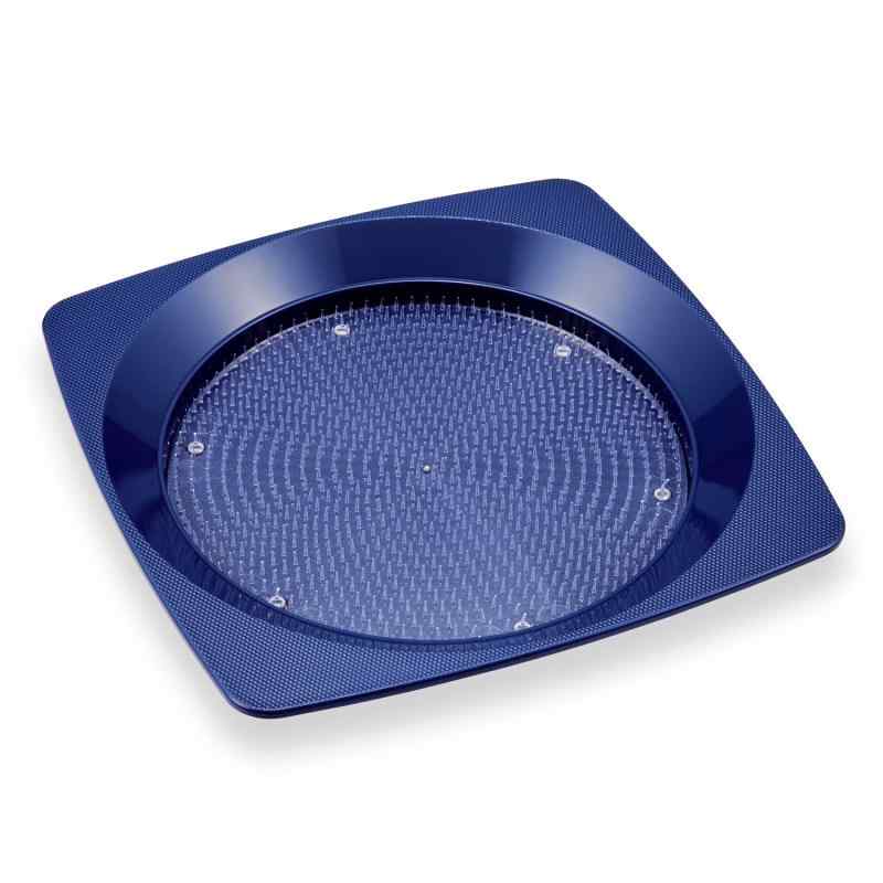 オープン工業 お会計カルトン カルトン コイントレー キャッシュトレー 釣り銭 取りやすい レジ用品 青 KN-80-BU金銭の受け渡しに適したトレーです。マットは硬貨が取りやすく、洗えていつも清潔。【本体サイズ】W170×D170XH25mm(外寸)【質量】118g 【カラー】青【材質】再生樹脂(本体)、樹脂(マット)