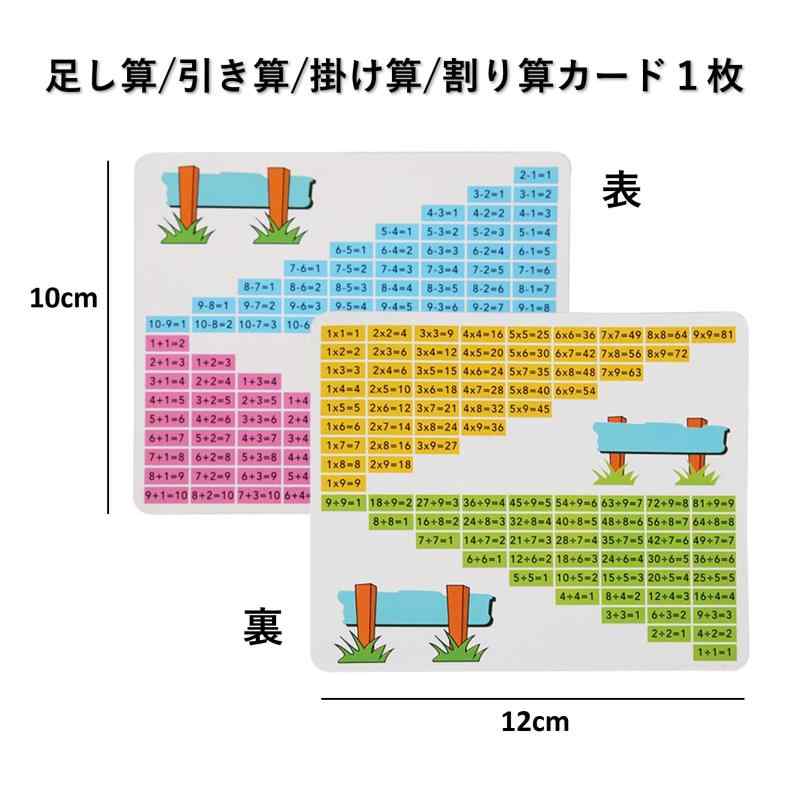 CRIMOCA 100玉そろばん 数字カード 数え棒 計算表セット 百玉そろばん 子供用そろばん レインボーアバカス100 おもちゃ 知育学習玩具 男の子 女の子 子ども 小学生 足し算 引き算 掛け算 割り算