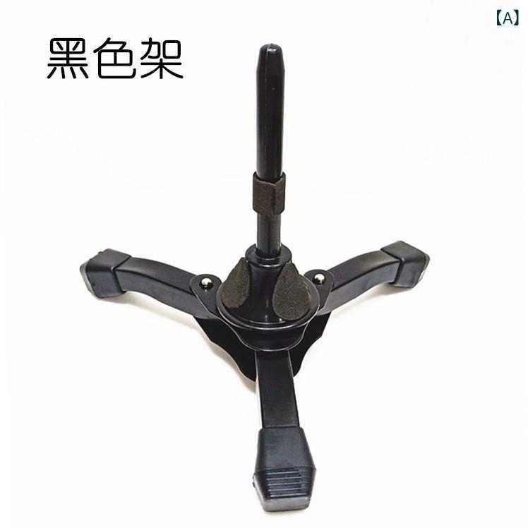 SUPERYOUの楽器 スタンド クラリネット オーボエ フルート 鉄製 黒 黄 折りたたみ 楽器 アクセサリー 音楽 ステージ｜アングル2