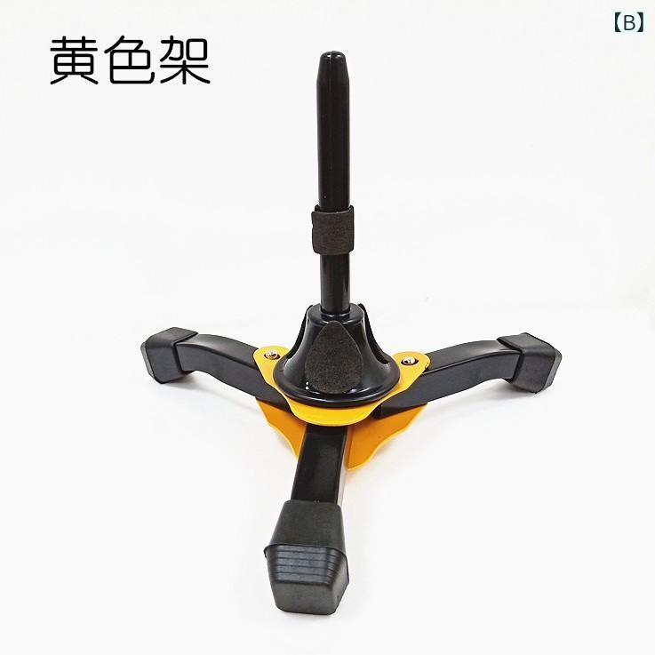 SUPERYOUの楽器 スタンド クラリネット オーボエ フルート 鉄製 黒 黄 折りたたみ 楽器 アクセサリー 音楽 ステージ｜アングル3