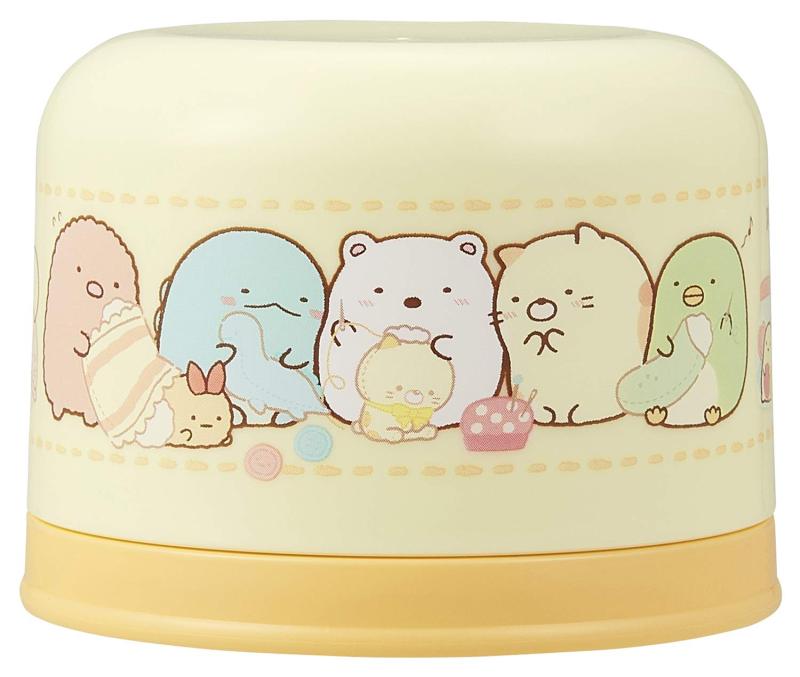 OSK ペットボトル用コップセット すみっコぐらし イエロー [2個セット(内コップ130ml 外コップ130ml)] ..