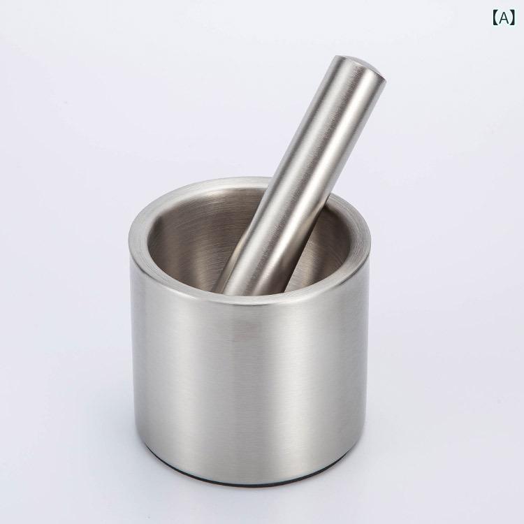 調理器具 手動 ステンレス ニンニク 薬 ミキサー 家用 研磨器 すり鉢 すりつぶし器 superyou-10478759 SUPERYOU サンプル画像2