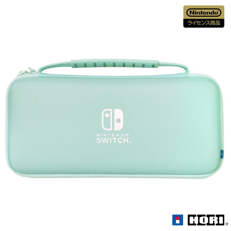 【任天堂ライセンス商品】スリムハードポーチ プラス for Nintendo Switch™ ミントグリーン【有機ELモデル・両対応】