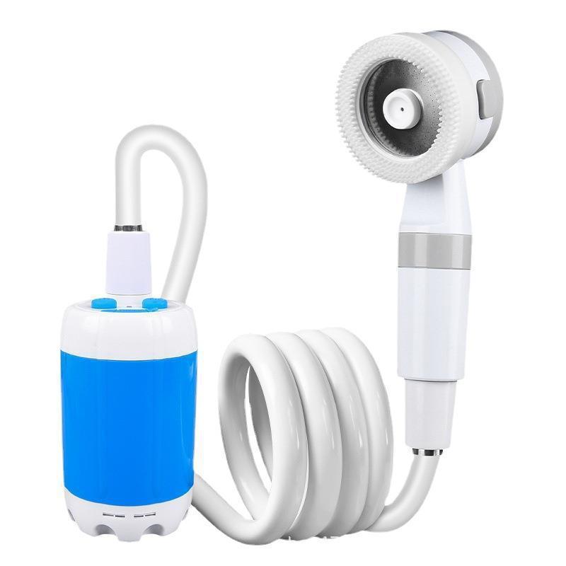 便携式淋浴器 - アウトドア シャワー 手提式 噴霧 温控 自動上水 雨淋 ABS 壁挂式 注塑 30-40 公称压力 1000 現代简約 圆形 携帯用 簡易 便携 セット 噴射 調整機能 軽量 耐久性