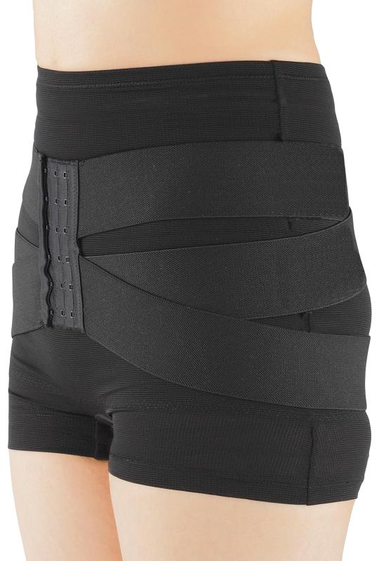 骨盤秘伝 パワーベルトガードル 骨盤矯正 骨盤ベルト 産後 ガードル お腹引き締め (M)