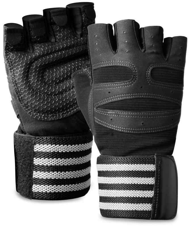 ACEFITS トレーニンググローブ ウェイトリフティング ジム グローブ 筋トレ 手首固定 リストラップ 付..