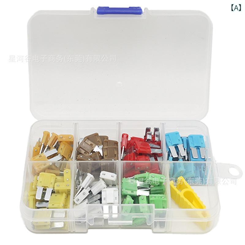 自動車 ヒューズ 100PCS 2A-35A 車用 セット 自動車 電子部品