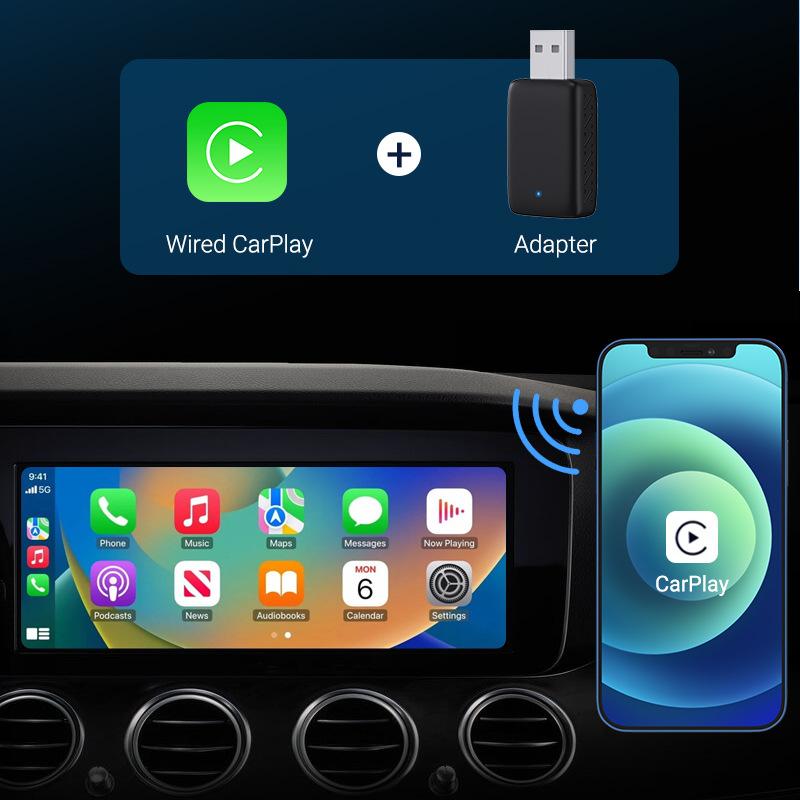 カー用品 車載 アダプター ブラック USB インターフェース 接続 スマート 車内 軽量 コンパクト 便利 自動車 アクセサリー
