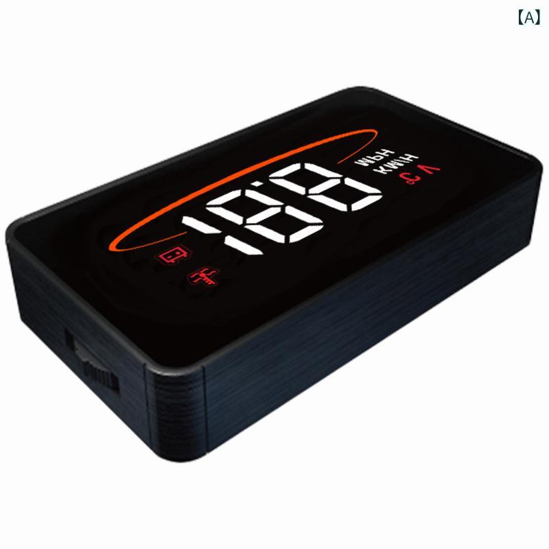 車載 HUD ディスプレイ 黒 OBD 車載 インテリア 専用 スマート ディスプレイ 車 アクセサリー 自動車 ヘッドアップ ディスプレイ 車載 HUD ディスプレイ 車載 ディスプレイ スマート 車載 HUD ディスプレイ 車載 ディスプレイ 車載