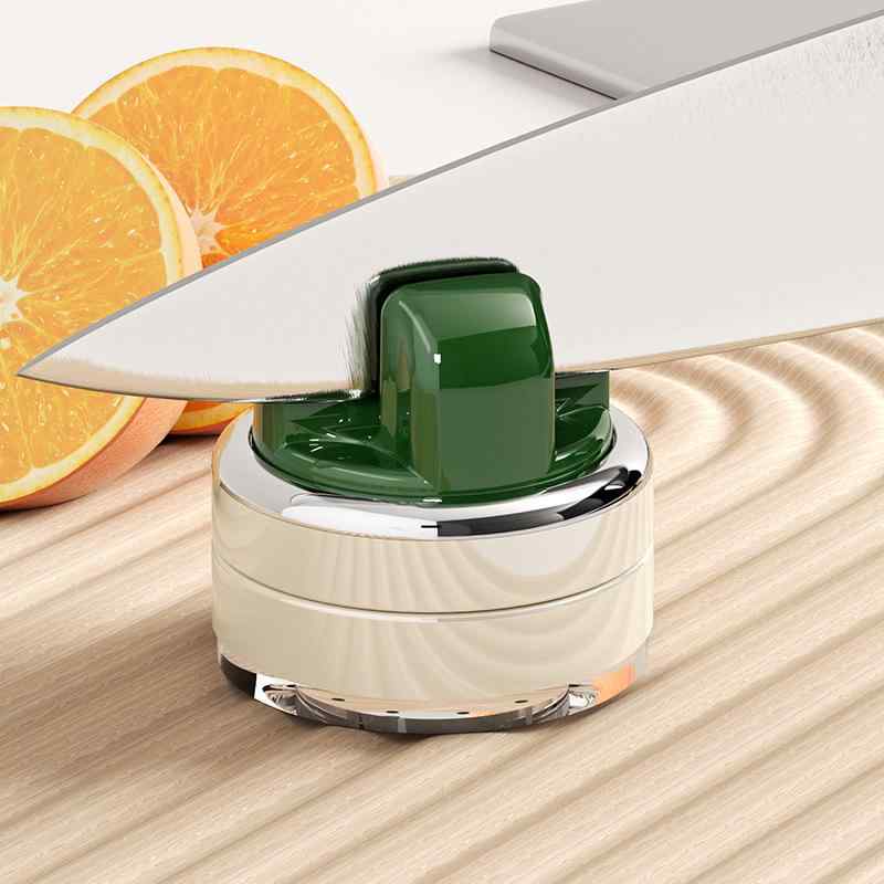 キッチン グッズ 家庭用 壁掛 研ぎ器 包丁 ハサミ 砥石 赤 黒 緑