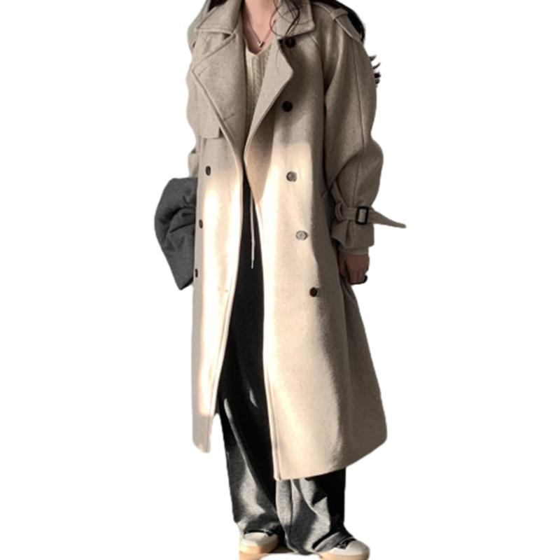 [CCGGOWMM] ロングコート レディース チェスターコート ブルゾン 長袖 コート トレンチコート ベルト付き ダッフルコート テーラードジャケット アウターウエア ラシャコート オーバーコート