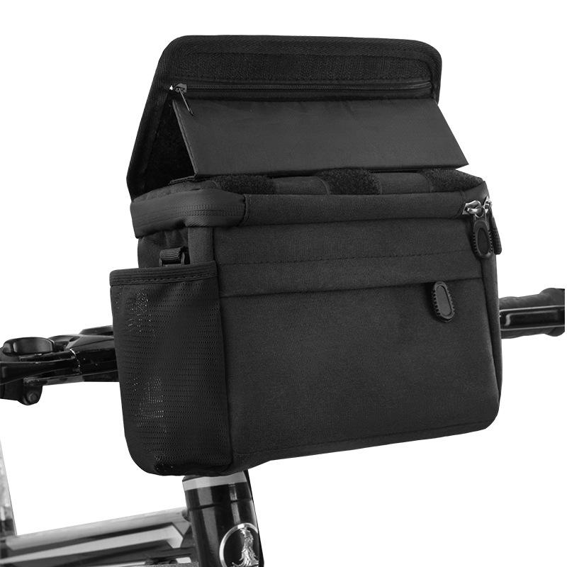 自転車 バッグ 鞄 メンズ レディース ナイロン 4L 迷彩 保温 折りたたみ 収納 携帯 軽量 撥水
