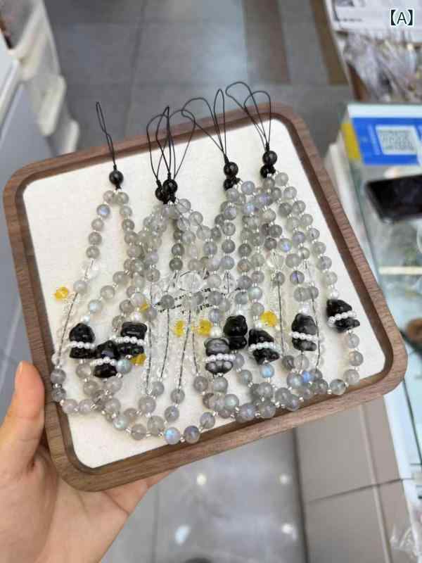 水晶 携帯ストラップ 天然 紫 ピンク 星座 生肖 如意 転運 平安 天然石