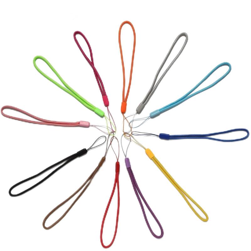 [YOUOWO] ハンドストラップ 携帯 ペンライト 手首 リストストラップ ショート 折りたたみ傘 自撮り棒 スマホケース 落下防止 カメラ、携帯電話、鍵、usb ストラップ 用 12色 12個入り カラー