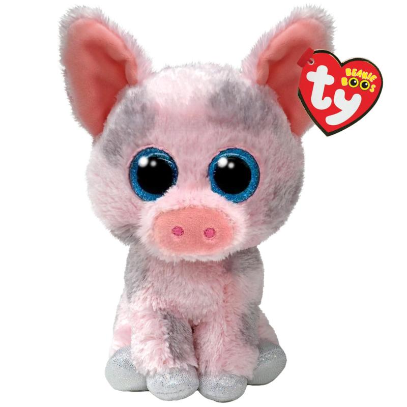 タイ(Ty) ぬいぐるみ Beanie Boo's ハムボーン (M) 37318