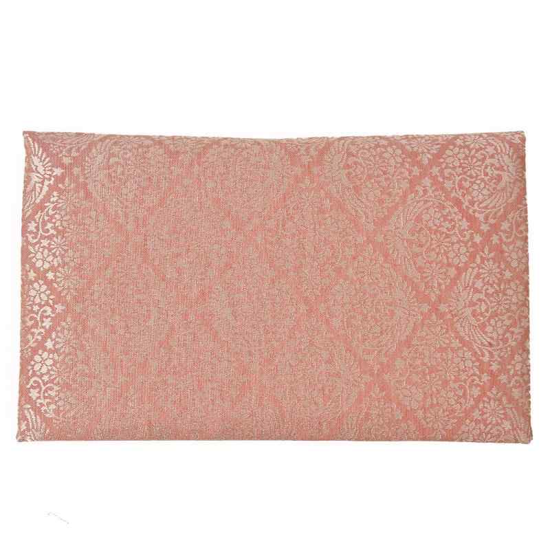 shingon.shop 経本入れ 念珠入れ 二つ折り 両ポケット (桃-古渡緞子)