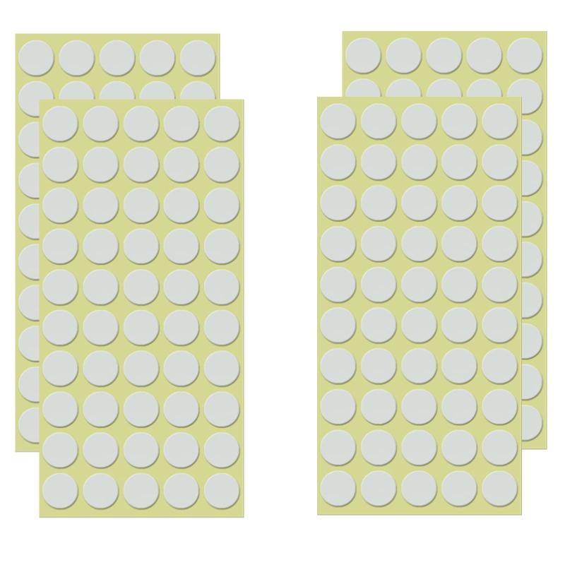 両面テープ 超強力 丸型 15mm 200個入り はがせる 両面シール 粘着 透明 DIY 耐水 耐熱 生活品 ホビー 車の小物 工業部品の接着に最適