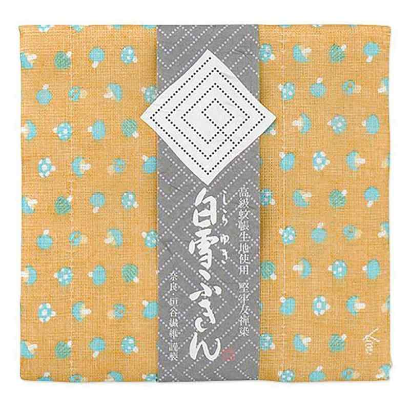 白雪ふきん(Shirayuki Fukin)友禅ふきん 日本製 きのこ パンプキン 30×40cm 4984196000692