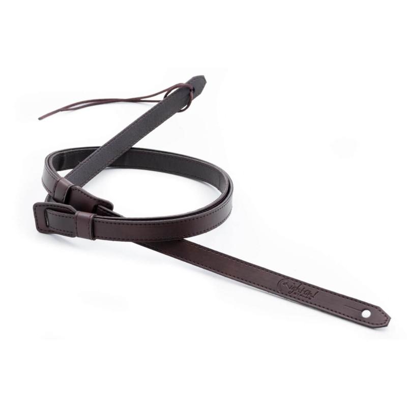 RightOn STRAPS (ライトオン ストラップス) ウクレレ マンドリン ストラップ 幅 1.5cm、長さ 75~135cm CLASSIC Brown