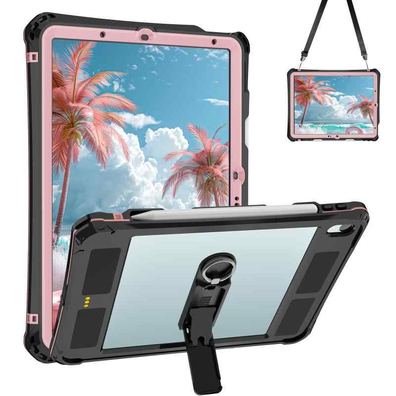 乐天商城 - For iPad Air11インチ防水ケース2024/2025/2026モデル (M2/M3 第6世代) iPad Air 11防水カバー2024 iPad 第6/5/4世代 防水ケース(2024/2022/2020) IP68防水規格 軽量 薄型 耐衝