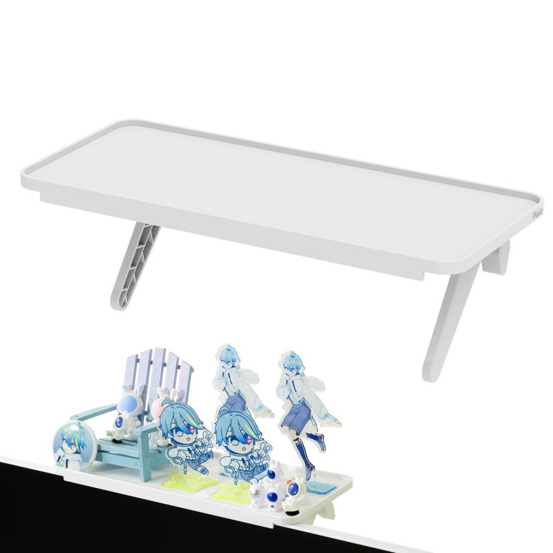 Pixio PXTS1WH ディスプレイボード ホワイト 幅30cm 奥行12.7cm モニター 上 小物置き