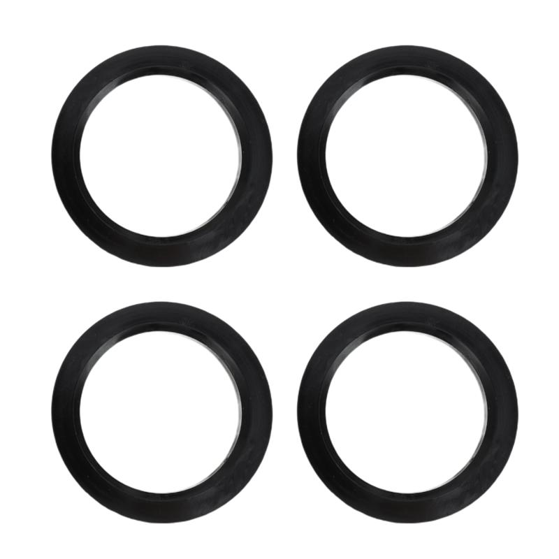 INFINAUTO ハブセントリックリング 56.1mm内径73.1mm外径カーウィールハブリングABSプラスチックブラッ..