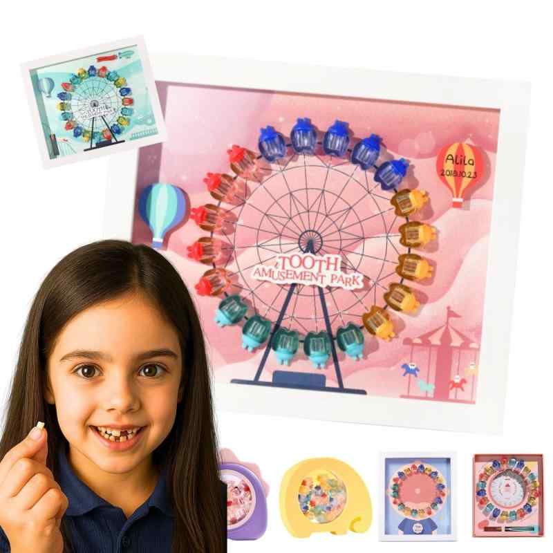 [sunbobby] 乳歯ケース ぞうモチーフ アクリル製 乳歯入れ 出産祝い ギフト 保管ホルダー 赤ちゃん ベ..