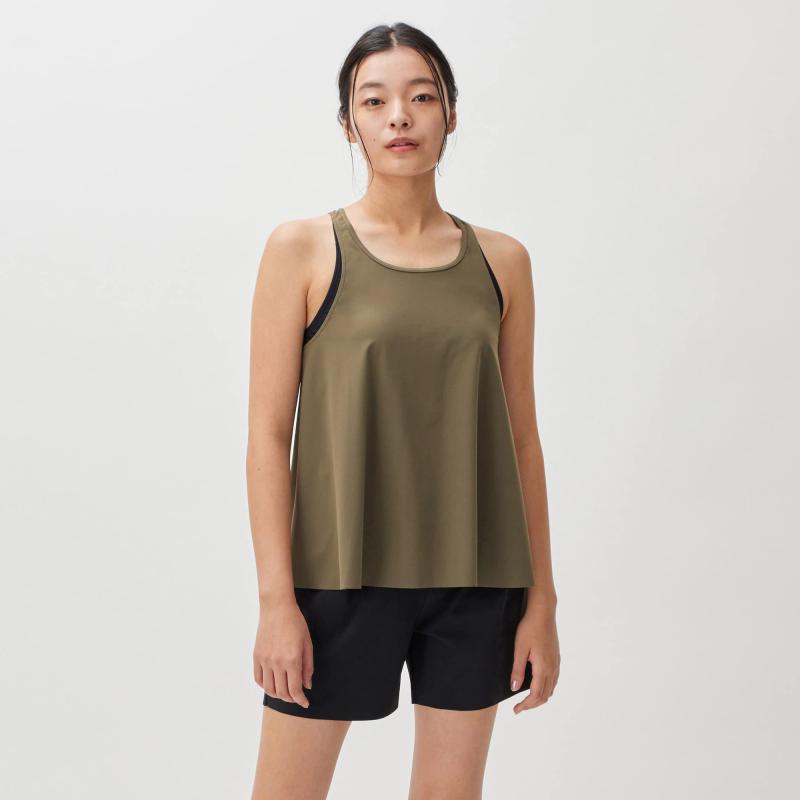 Speedo(スピード) 水着 SF Eco Flare Separates ステイフィットエコフレアセパレーツ SFW22333 レディース スモークカーキ M