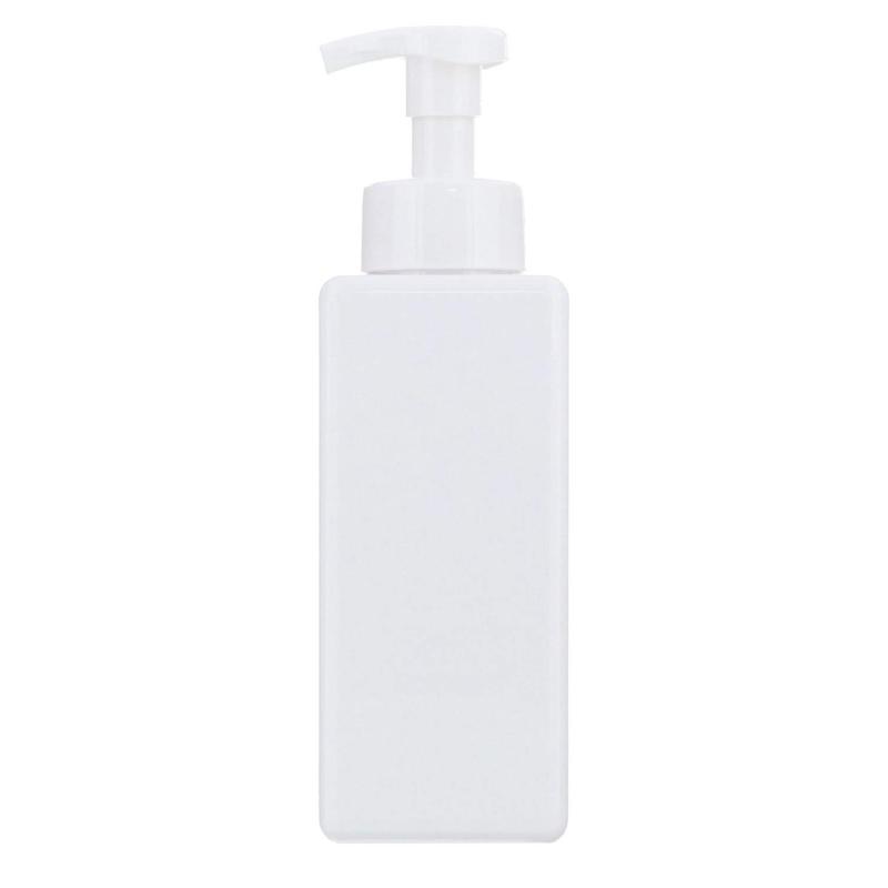 ベストコ(Bestco) シャンプー用ディスペンサー ホワイト 650ml ネトヨン・レ スクエア 泡 ボトル ND-4373