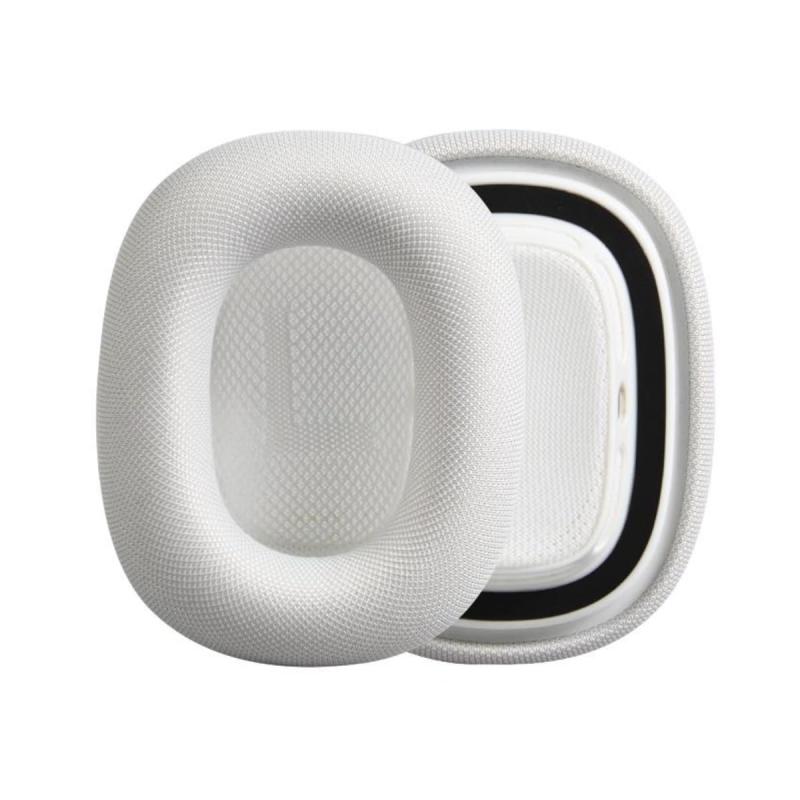 [Quarice] イヤークッション AirPods Max交換用 ヘッドフォン用イヤパッド 交換用イヤークッション 快適使い心地(ホワイト)適用モデル：AirPodsMaxヘッドフォン用イヤークッション。元のフィット感を実現するように設計されていますフィット感：交換用クッションは、肌にやさしい織物生地とゆっくりとしたリバウンド効果を備えた音響メモリーフォームでできており、耳に最高の快適さを提供します贅沢な音質：外部ノイズを低減し、より良い音質が耳に集中し、期待するプレミアムな体験が得られます簡単なインストール：イヤフォンにイヤパッドを置くと、内部マグネットでイヤフォンに自動的に取り付けられます安心な品質：このイヤークッションは部品までこだわり、手作業による仕上がりました。交換用でヘッドフォンもさらに長い時間使用できます