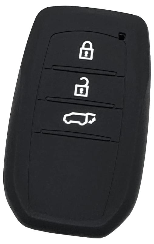 【IKT】トヨタ車用 スマートキー用シリコンカバー 3ボタン / 新型RAV4（2025～） / ランクル250（2024～） / カローラクロス（2021～） / クラウンスポーツ（2023～） / クラウンエステート（2025～）