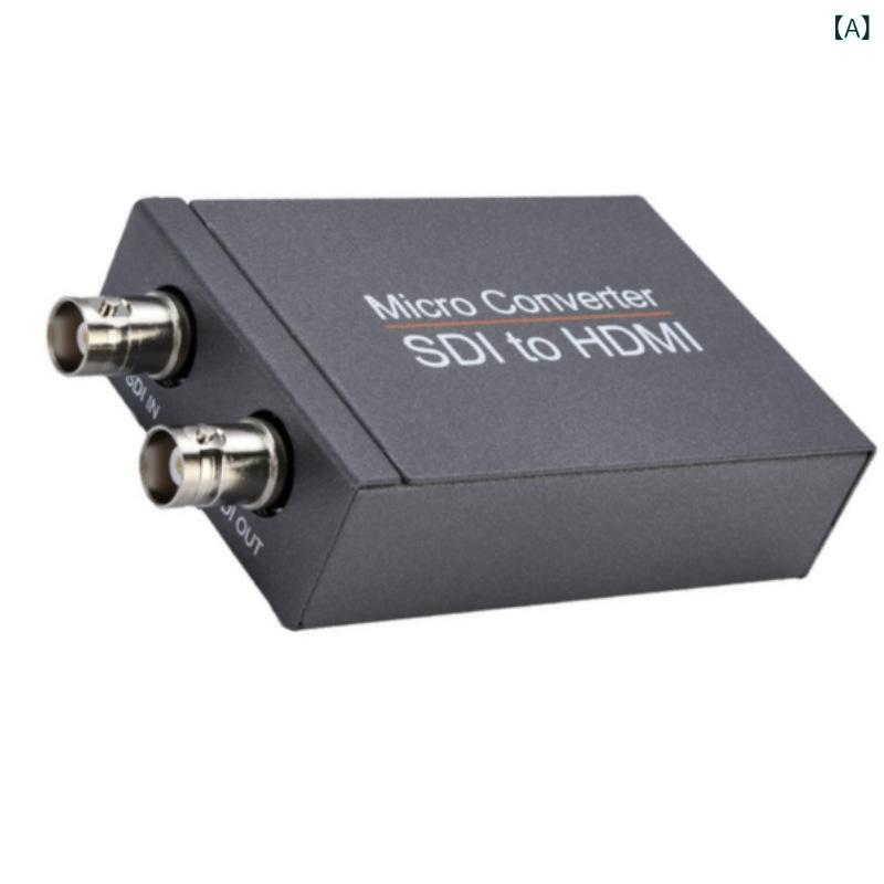 SUPERYOUのSDI to HDMI 変換器 分配器 灰｜アングル2