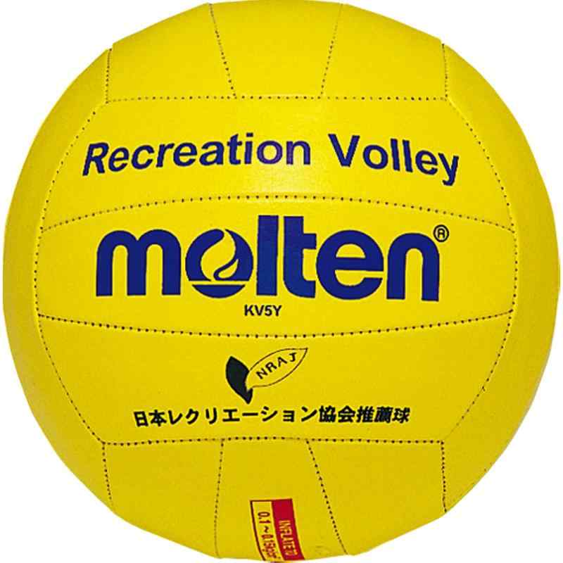 モルテン レクリエーションバレー5号(黄) KV5Y本体サイズ: 円周65-67cm 直径約21cm 重量160-180g素材・材質: 縫い・人工皮革概要: 日本レクリエーション協会(NRAJ)推薦球原産国: 中国製 (原産国は状況によって...