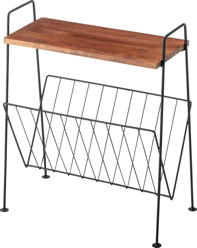 東谷(Azumaya-kk) サイドテーブル ブラック W39.5×D21×H45 AKB-435BK