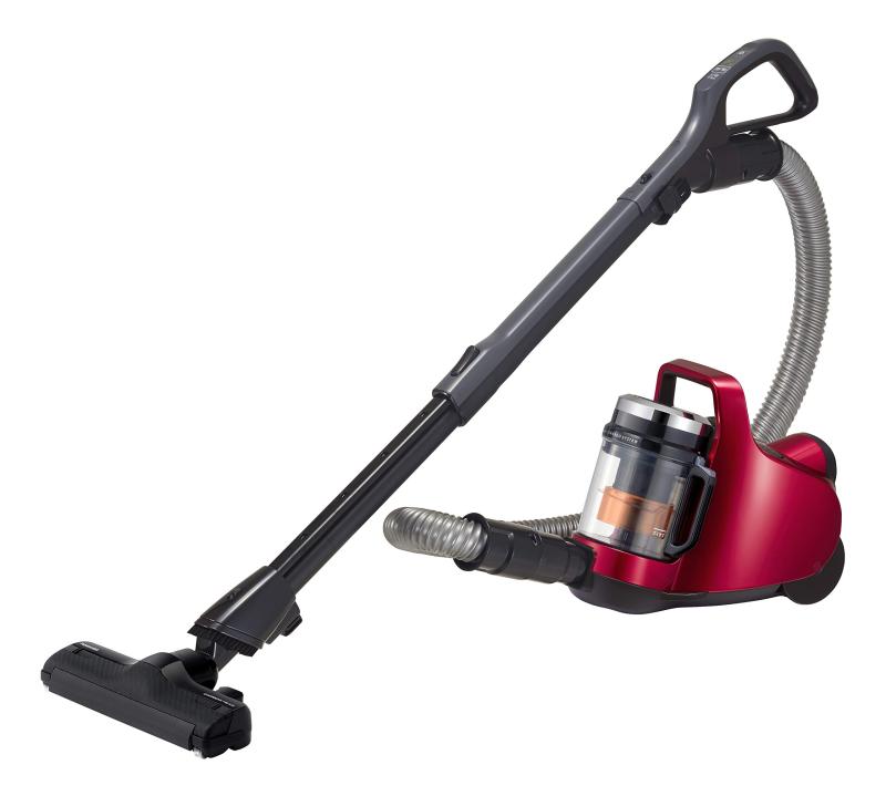 東芝 掃除機 サイクロン キャニスター型クリーナー コード式 軽量コンパクト トルネオミニ VC-C7-R グ..