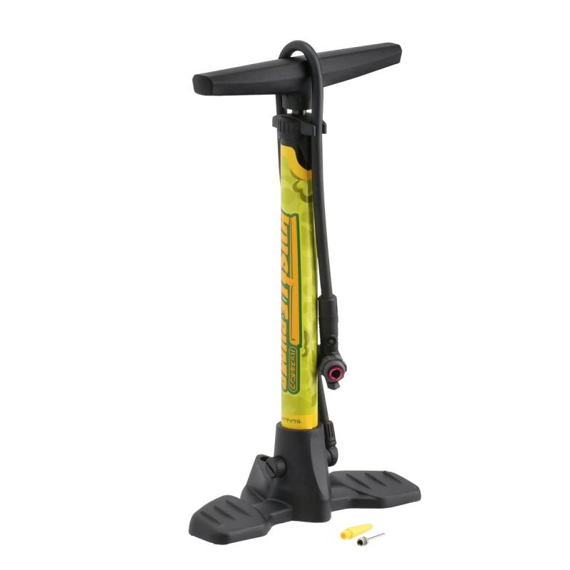ダートフリーク(Dirtfreak) ヨツバサイクル ハッスルポンプ 子供専用空気入れ 米式/仏式/英式バルブ対応 ボール、浮き輪用アタッチメント付属 A1753(旧品番:YB59-1010)