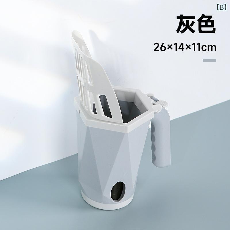ペット 猫砂 スコップ セット イエロー グレー レッド