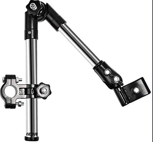 NICOVE 自転車傘スタンド 傘立て さすべえ 折り畳み 360度回転 傘差しホルダー 取り外し簡単 自転車/電..