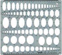 ドラパス テンプレート E201N 総合楕円定規 (大) 31201