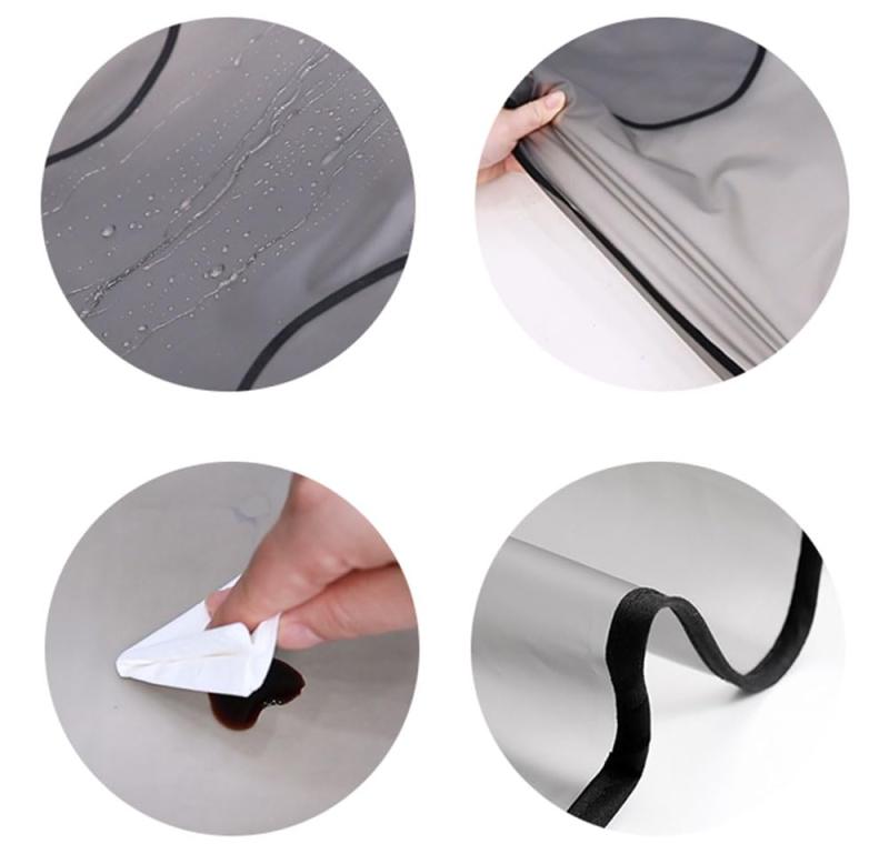 [Natiform] 防水エプロン 業務用 ビニールエプロン 防水エプロン レディース ワークマン 作業用エプロン 草刈りエプロン 透明エプロン 美容師 前掛けエプロン 防水 (白色)