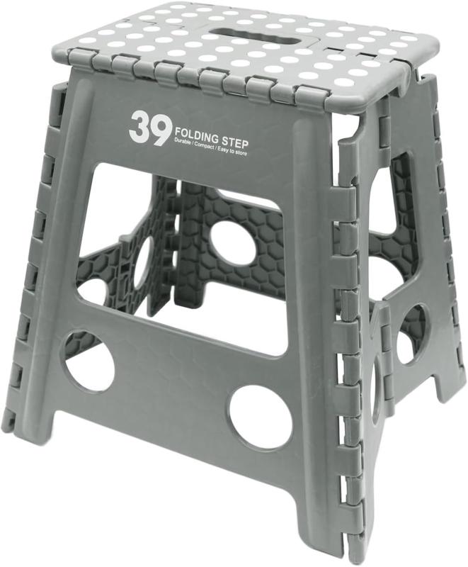 トレードワン(TRADE ONE) 踏み台 折りたたみ椅子 ステップ 耐荷重100kg 高さ39×幅39×奥行32cm 室内・屋外 チェア アウトドア キャンプ ..