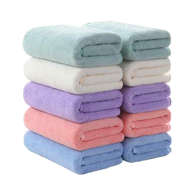 フェイスタオル マイクロファイバー 10枚セット タオル ふわふわ ホテル仕様 35*75cm 柔らか肌触り 吸..