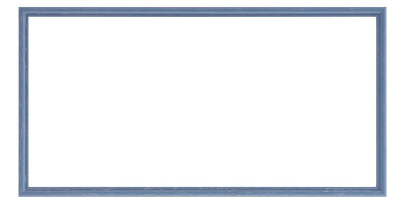 大額 横長額 300x150 ブルー 6701(MZ)