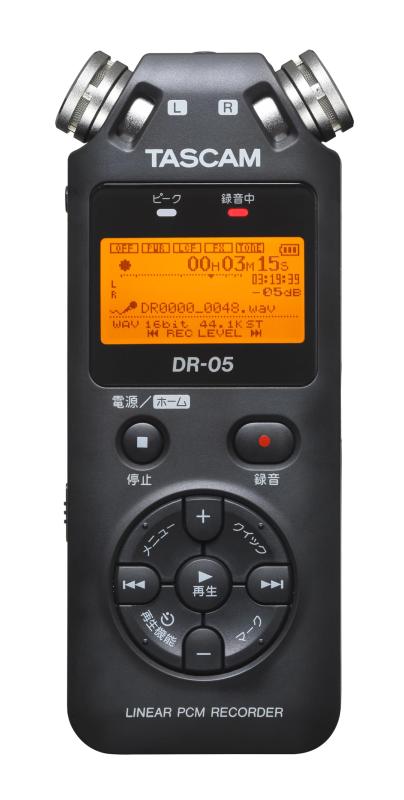 乐天商城 - TASCAM タスカム リニアPCMレコーダー DR-05 VER3