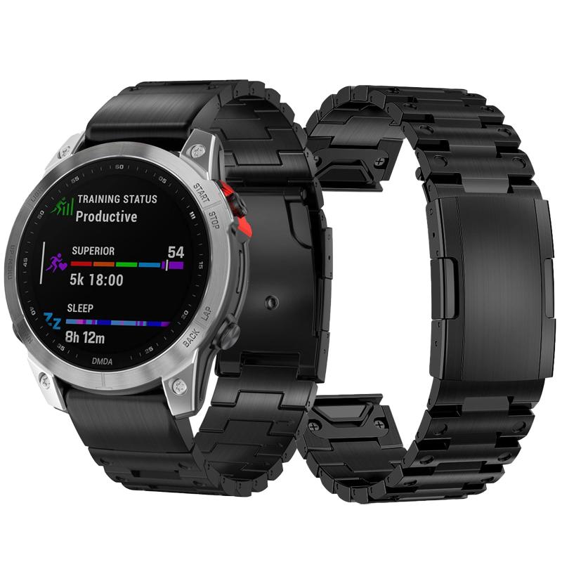【ステンレスバンド】 対応Garmin（ガーミン）交換バンド Forerunner 965/955/945/935/Fenix 7/instinct/instinct 2/approach S62/Fenix 5/高級ステンレス/instinct 金属バ