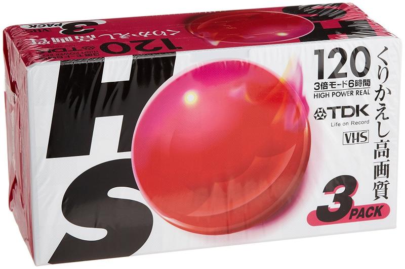 TDK HS100��VHS ����������ɥӥǥ������åȥơ��� 3PACK