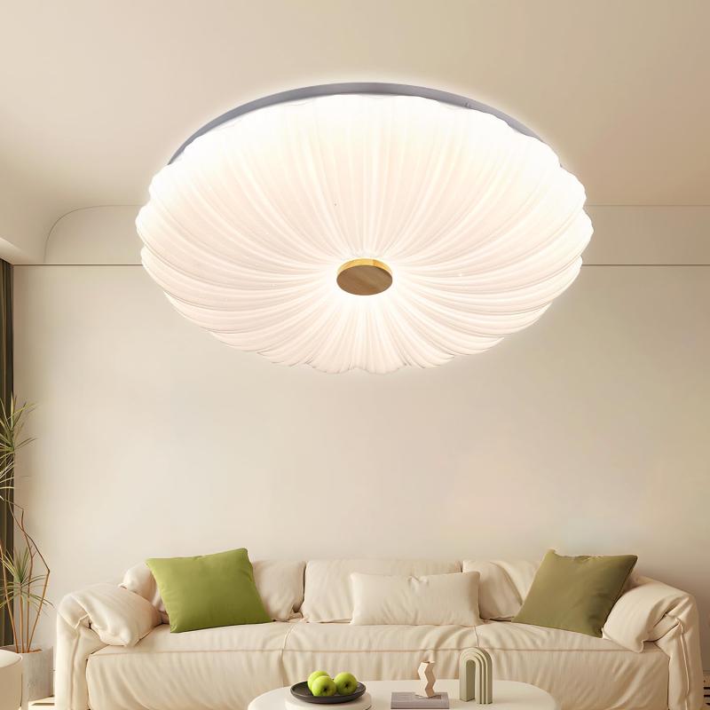 Depuleyシーリングライト おしゃれ 北欧 6畳 調光 調色 3段階調色 リモコン 引掛式簡単取付、寝室、納..