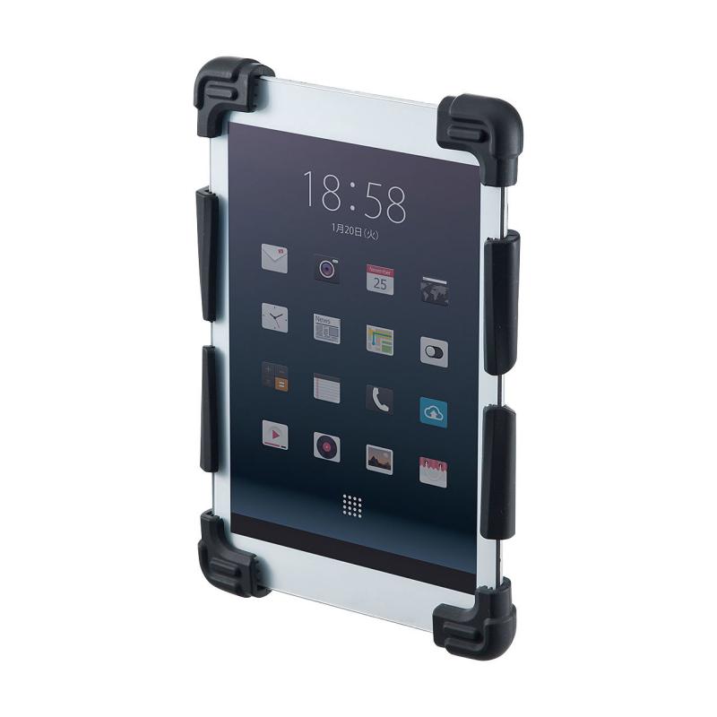 Rakuten - サンワサプライ 耐衝撃シリコンケース(7~8インチ) PDA-TABH5BK